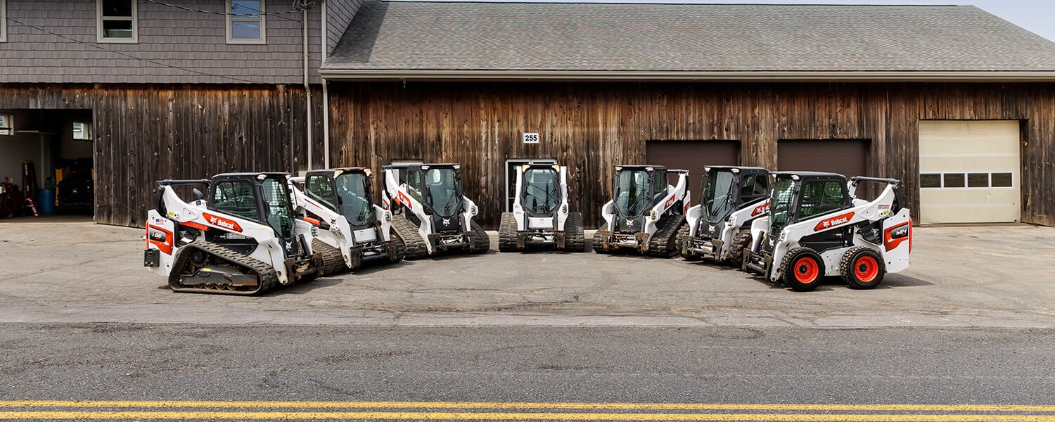 Used Bobcat skid steers