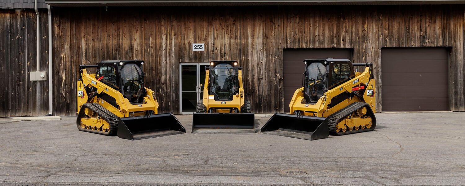 Used Cat skid steers