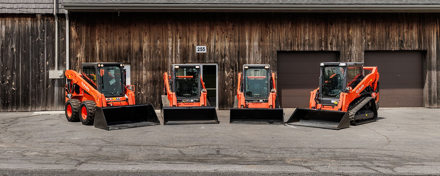 Used Kubota skid steers